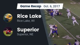 Recap: Rice Lake  vs. Superior  2017