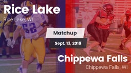 Matchup: Rice Lake High vs. Chippewa Falls  2019