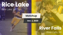 Matchup: Rice Lake High vs. River Falls  2020