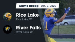 Recap: Rice Lake  vs. River Falls  2020