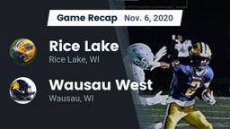Recap: Rice Lake  vs. Wausau West  2020