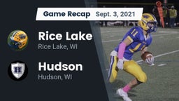 Recap: Rice Lake  vs. Hudson  2021