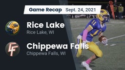 Recap: Rice Lake  vs. Chippewa Falls  2021