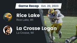Recap: Rice Lake  vs. La Crosse Logan 2023