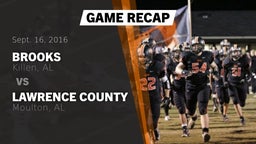 Recap: Brooks  vs. Lawrence County  2016