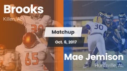 Matchup: Brooks  vs. Mae Jemison  2017