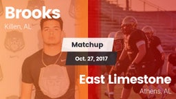 Matchup: Brooks  vs. East Limestone  2017