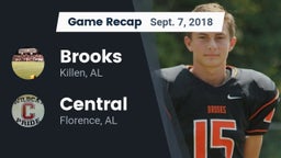 Recap: Brooks  vs. Central  2018