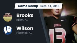 Recap: Brooks  vs. Wilson  2018