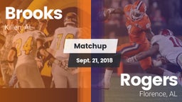 Matchup: Brooks  vs. Rogers  2018