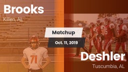 Matchup: Brooks  vs. Deshler  2019