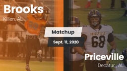 Matchup: Brooks  vs. Priceville  2020