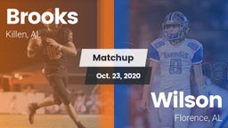 Matchup: Brooks  vs. Wilson  2020