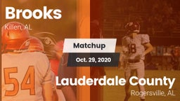 Matchup: Brooks  vs. Lauderdale County  2020