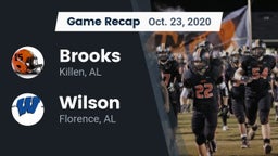 Recap: Brooks  vs. Wilson  2020