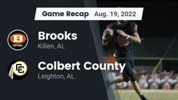Recap: Brooks  vs. Colbert County  2022