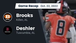 Recap: Brooks  vs. Deshler  2022