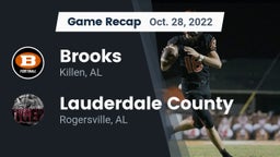 Recap: Brooks  vs. Lauderdale County  2022