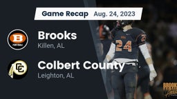 Recap: Brooks  vs. Colbert County  2023
