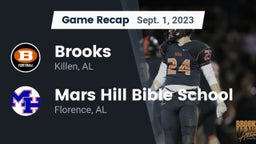 Recap: Brooks  vs. Mars Hill Bible School 2023