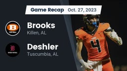 Recap: Brooks  vs. Deshler  2023