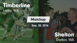 Matchup: Timberline High vs. Shelton  2016