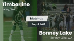 Matchup: Timberline High vs. Bonney Lake  2017