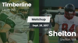Matchup: Timberline High vs. Shelton  2017