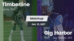 Matchup: Timberline High vs. Gig Harbor  2017