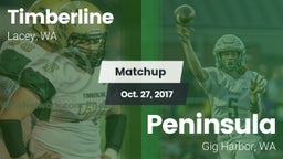 Matchup: Timberline High vs. Peninsula  2017