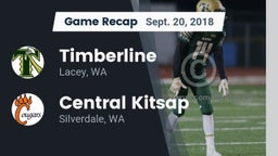 Recap: Timberline  vs. Central Kitsap  2018
