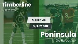 Matchup: Timberline High vs. Peninsula  2018