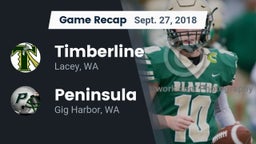 Recap: Timberline  vs. Peninsula  2018