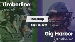 Matchup: Timberline High vs. Gig Harbor  2019