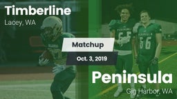 Matchup: Timberline High vs. Peninsula  2019