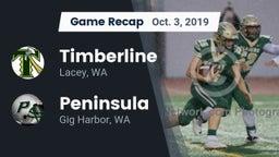 Recap: Timberline  vs. Peninsula  2019