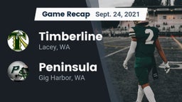 Recap: Timberline  vs. Peninsula  2021