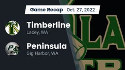 Recap: Timberline  vs. Peninsula  2022