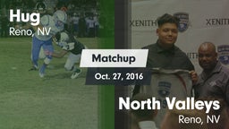 Matchup: Hug  vs. North Valleys  2016