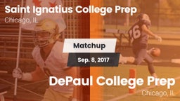 Matchup: Saint Ignatius vs. DePaul College Prep  2017