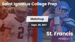 Matchup: Saint Ignatius vs. St. Francis  2017