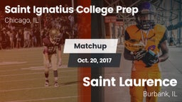 Matchup: Saint Ignatius vs. Saint Laurence  2017