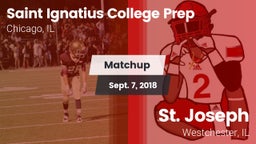 Matchup: Saint Ignatius vs. St. Joseph  2018