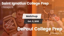Matchup: Saint Ignatius vs. DePaul College Prep  2018