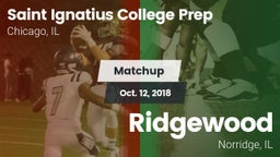 Matchup: Saint Ignatius vs. Ridgewood  2018