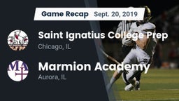 Recap: Saint Ignatius College Prep vs. Marmion Academy  2019