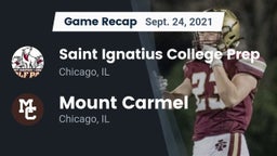 Recap: Saint Ignatius College Prep vs. Mount Carmel  2021