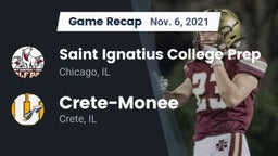 Recap: Saint Ignatius College Prep vs. Crete-Monee  2021