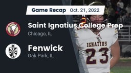 Recap: Saint Ignatius College Prep vs. Fenwick  2022