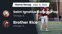 Recap: Saint Ignatius College Prep vs. Brother Rice  2023
